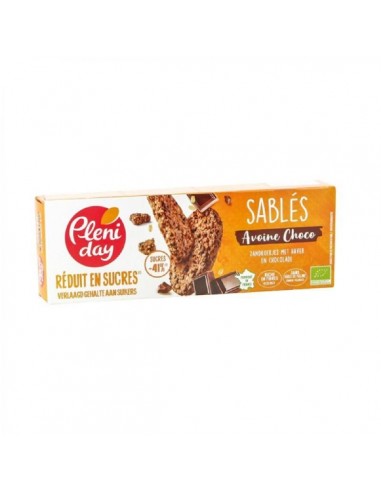 Galletas de avena y chocolate BIO de Pleniday, 150 gramos