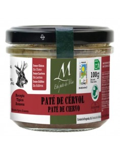 Paté de ciervo ECO de Eth Paté de Mia, 100 gramos