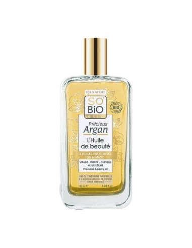 Aceite de argán de SO'BiO étic, 100 mililitros