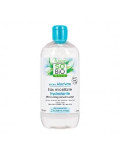 Agua micelar hidratante con aloe vera de SO'BiO étic, 500 mililitros