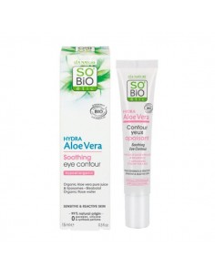 Contorno de ojos calmante de SO'BiO étic, 15 mililitros