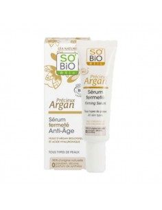 Sérum facial reafirmante antiedad de SO'BiO étic, 30 mililitros