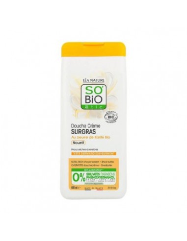 Crema de ducha nutritiva de SO'BiO étic, 650 mililitros