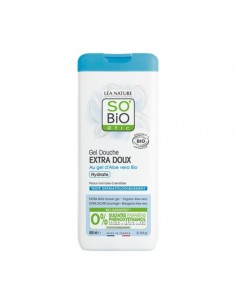 Gel de ducha extrasuave de SO'BiO étic, 650 mililitros