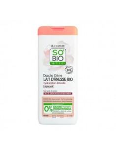 Crema de ducha hidratación suave de SO'BiO étic, 650 mililitros