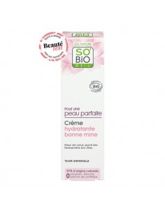 Crema hidratante iluminadora de SO'BiO étic, 40 mililitros