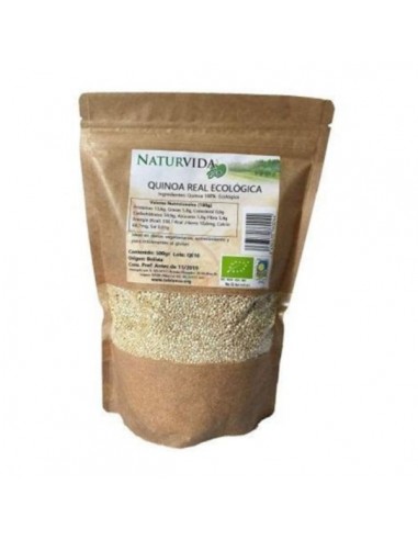 Quinoa real BIO de Naturvida, 500 gramos