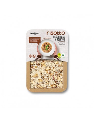 Risotto de shiitake y boletus de Trevijano, 280 gramos
