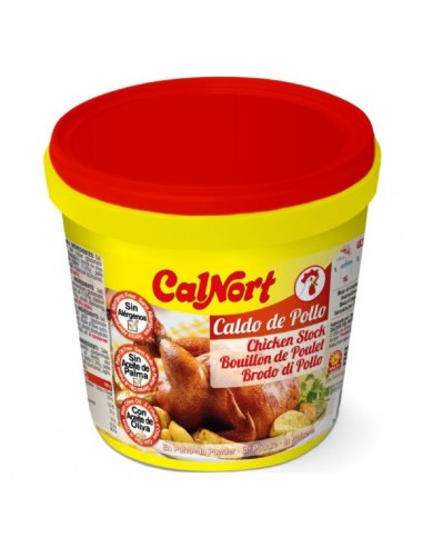 Caldo de pollo en polvo de Calnort, 1 kilogramo