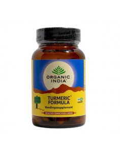 Turmeric formula de Organic India, 90 cápsulas