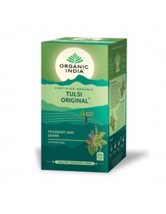Tulsi infusión original de Organic India, 25 unidades