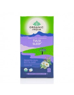 Tulsi infusión sleep ECO de Organic India, 25 unidades