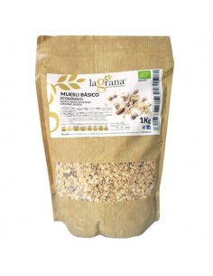 Muesli básico ecológico de La Grana, 750 gramos