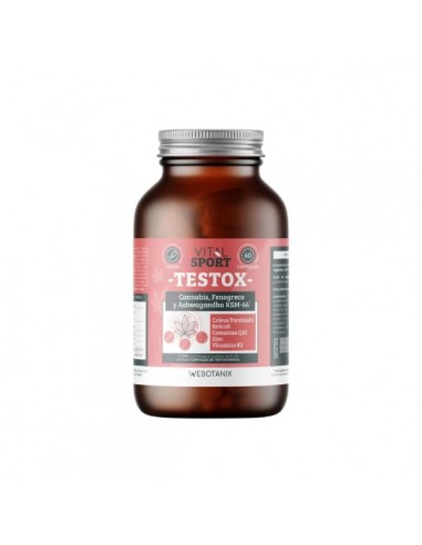 Vital Sport Testox de WeBotanix, 60 cápsulas