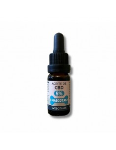 Aceite CBD para mascotas de WeBotanix, 10 mililitros
