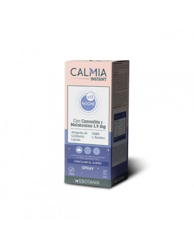 Calmia spray de noche de WeBotanix, 30 mililitros