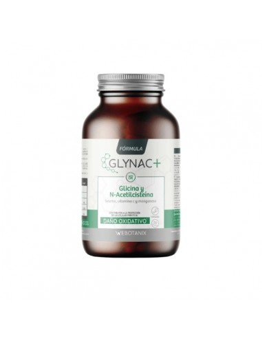 Fórmula GlyNAC daño oxidativo de WeBotanix, 60 cápsulas