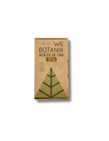 Aceite de CBD 3% de WeBotanix, 10 mililitros