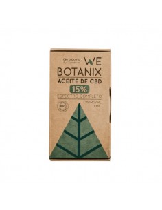 Aceite de CBD 15% de WeBotanix, 10 mililitros