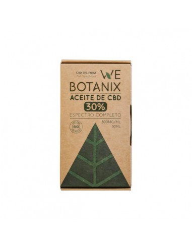 Aceite de CBD 30% de WeBotanix, 10 mililitros