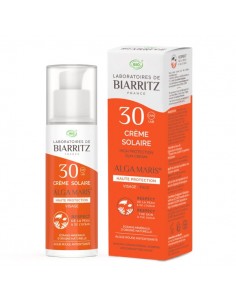 Crema solar facial SPF 30 de Laboratoires de Biarritz, 50 mililitros