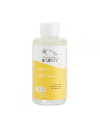 Aceite de monoi flor de tiare de Laboratoires de Biarritz, 100 mililitros