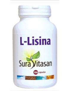 L-Lisina de Sura Vitasan, 100 cápsulas 500mg