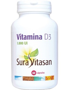 Vitamina D3 1.000 UI 60 cap