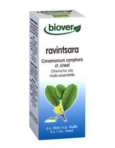 Aceite esencial BIO de ravintsara de Biover, 10 mililitros